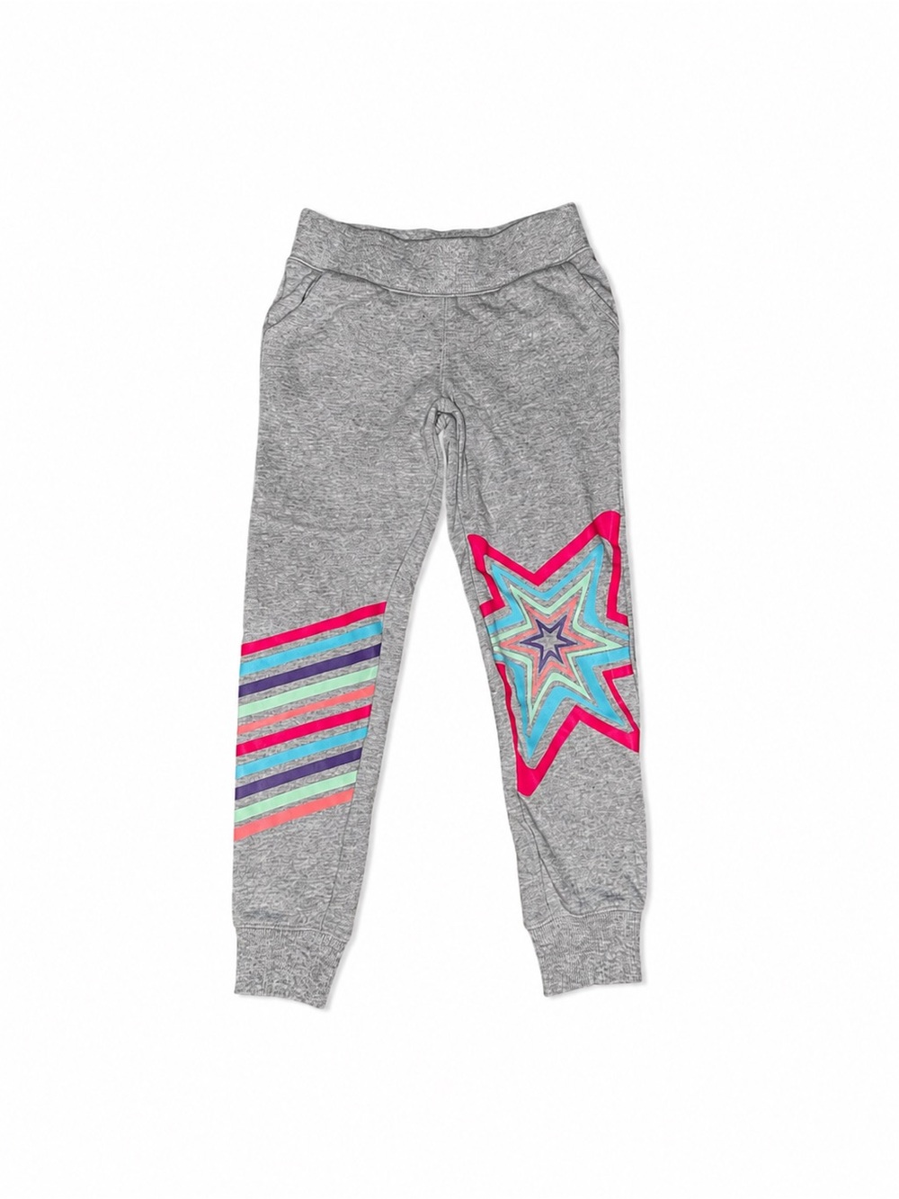 Super Cute Athletic Works Girls Fleece Jogger Sweatpants.